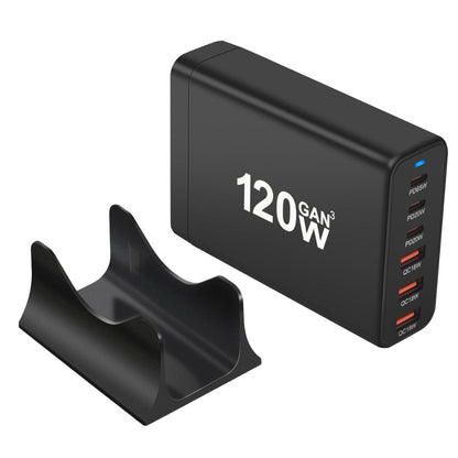 120W GaN 6-Port USB-C Charger