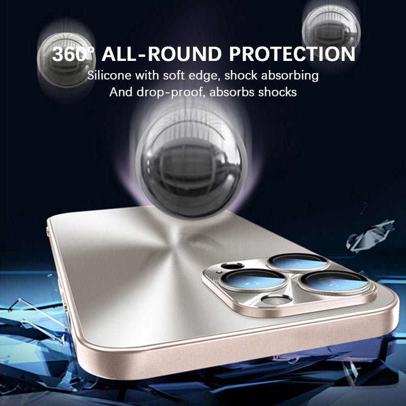 Noble Black | iPhone Glare 3D Metal Case