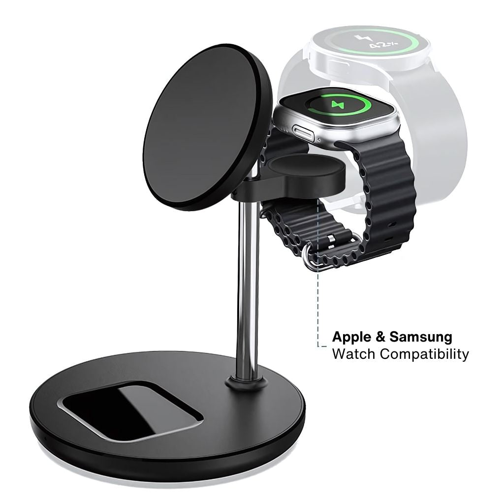 3 in 1 Magnetic Charger for Apple & Samsung