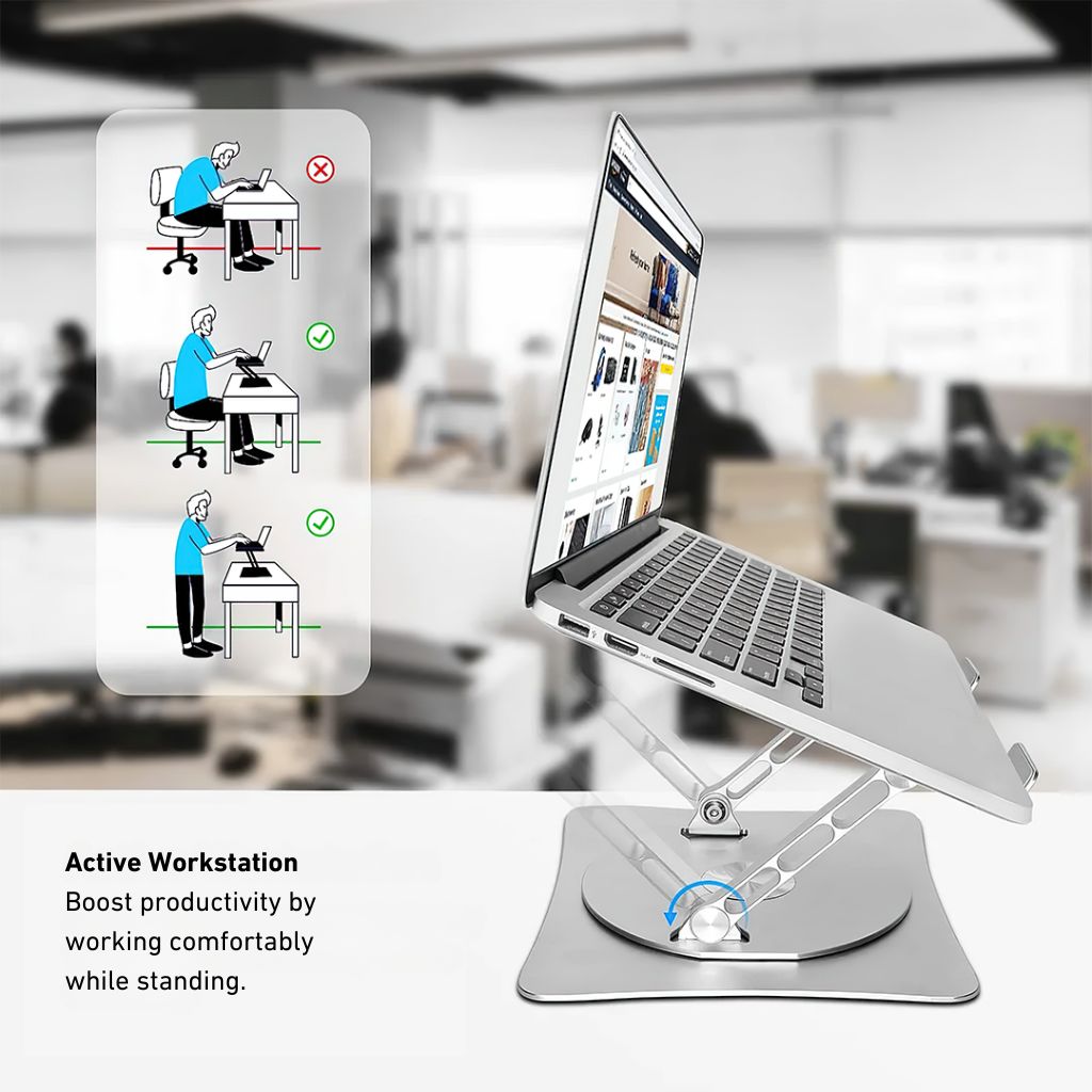Laptop Stand with  360° Swivel