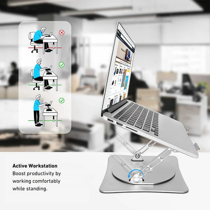 Laptop Stand with  360° Swivel