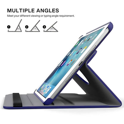 Leather Folio Case with Kickstand for iPad