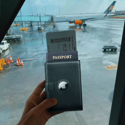 AirTag Passport Wallet