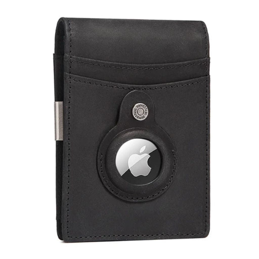 AirTag Leather Flip Wallet