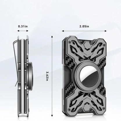 Carbon AirTag Wallet