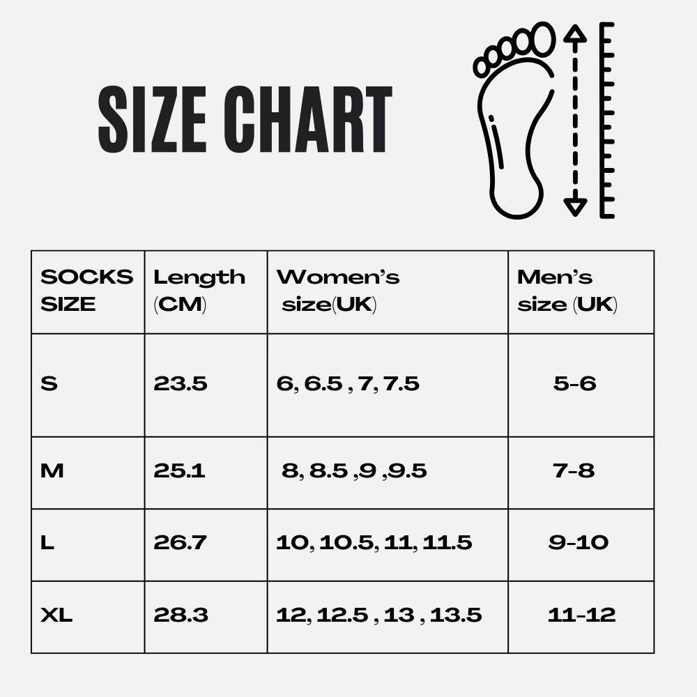 Blue Foot Alignment Socks
