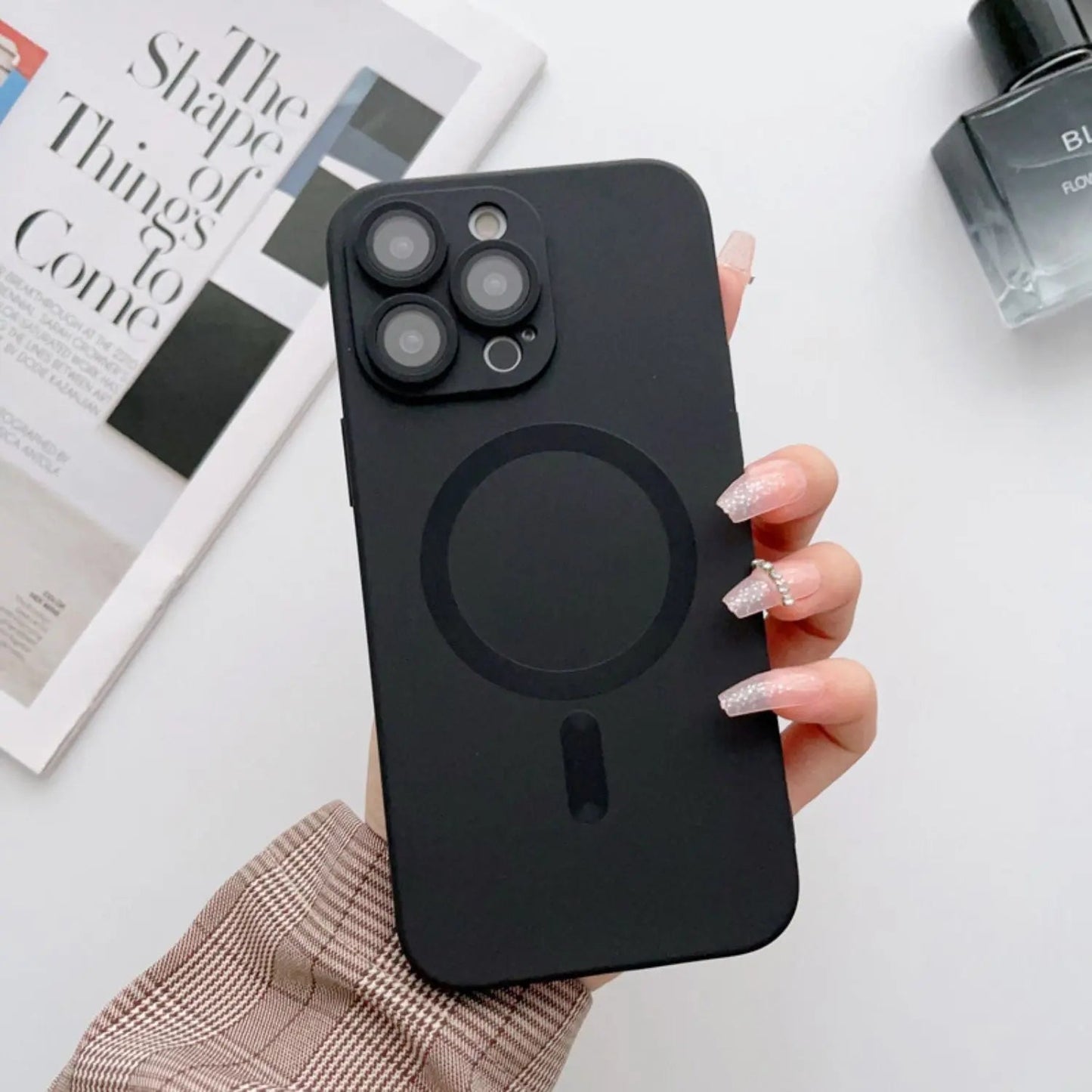 Magnetic Silicone Case for iPhone