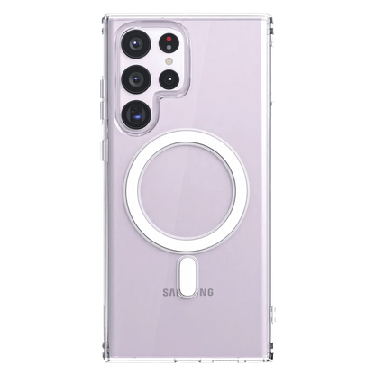 Magnetic Clear Case for Samsung