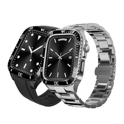 Stainless Steel Armor Case & Band for Apple Watch