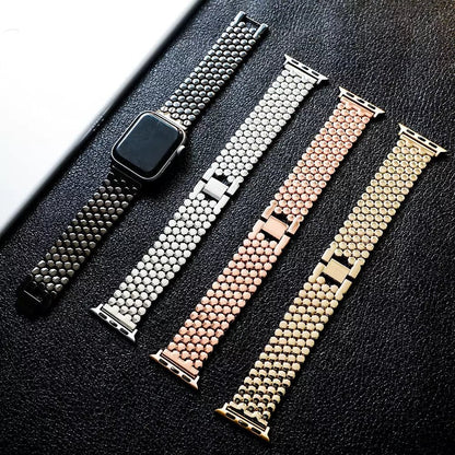 Women's Stainless Steel Elegance Band for Apple Watch