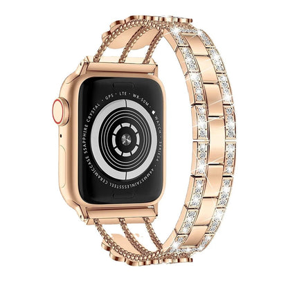 Women’s Lucky Clover Rhinestone Apple Watch Band