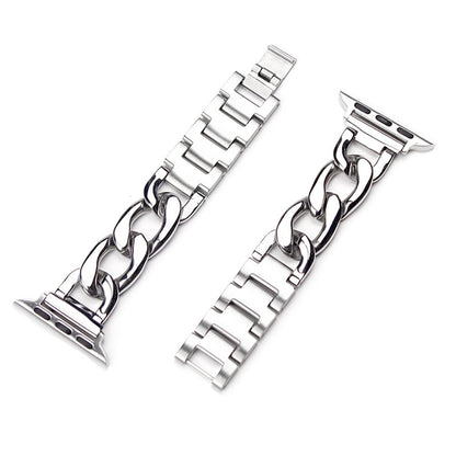 Women’s Modern Stainless Steel Apple Watch Band